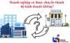Doanh nghiệp có được chuyển thành hộ kinh doanh không?