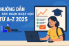 THEO DÕI ĐIỂM CHUẨN VÀ XÁC NHẬN NHẬP HỌC ĐẠI HỌC NHƯ THẾ NÀO CHO CHUẨN NHẤT 2025