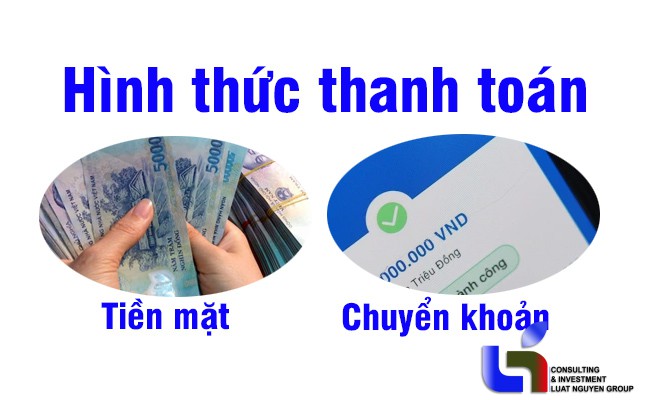 thanh toan tien mat hay chuyen khoan deu phai xuat hoa don