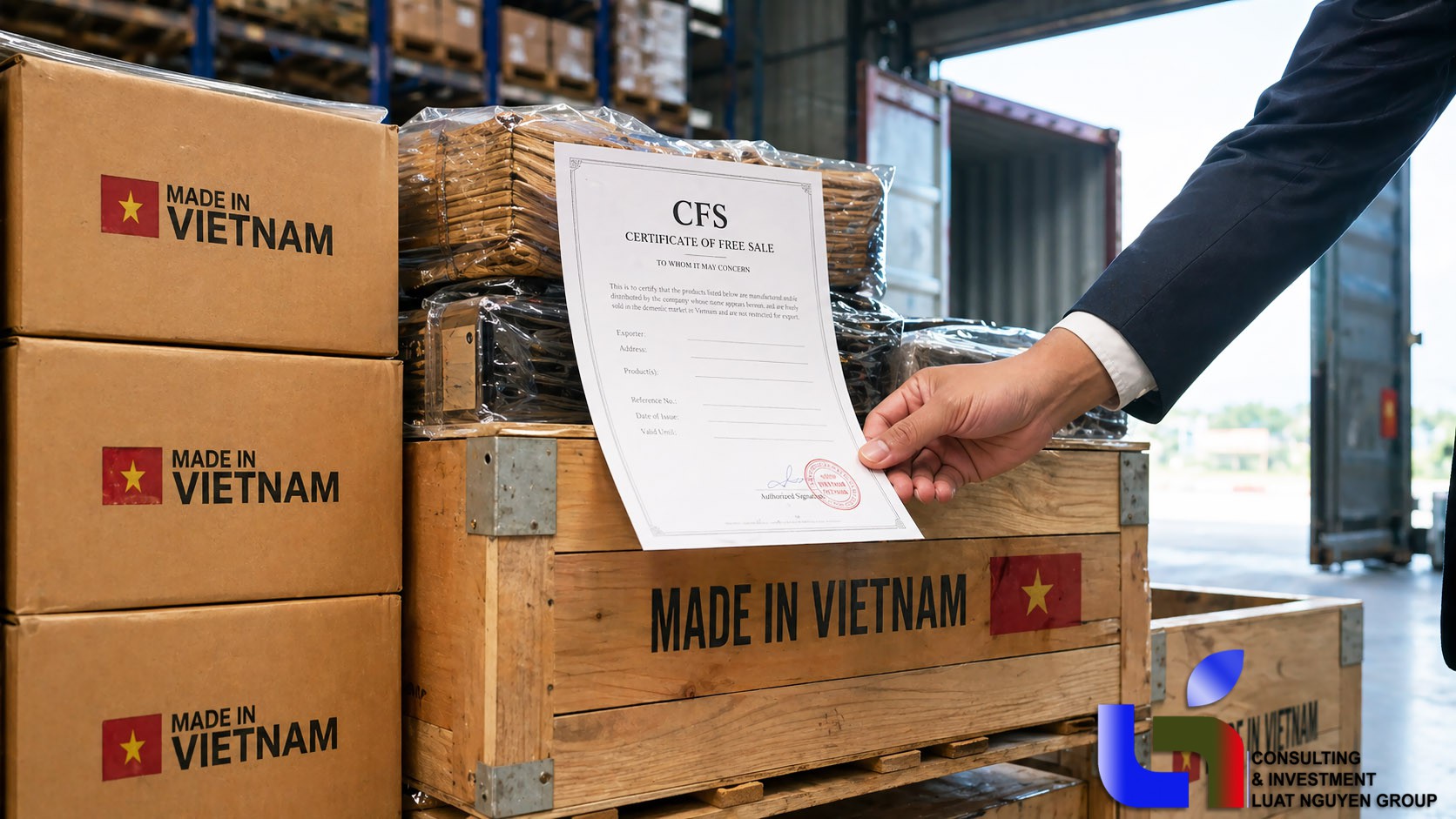 Thủ tục xin giấy chứng nhận lưu hành sản phẩm đối với hàng hoá xuất khẩu