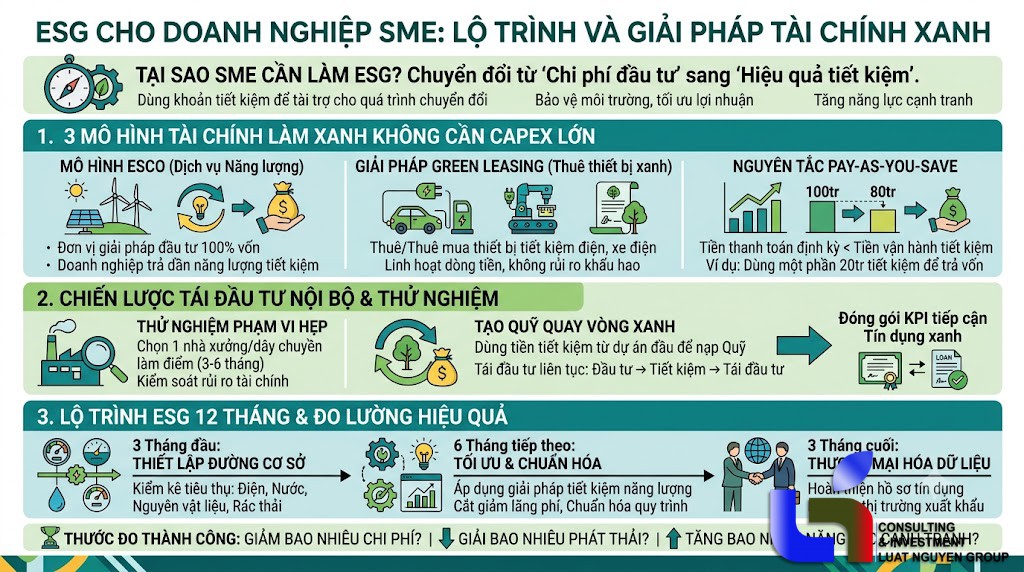 Doanh nghiệp nhỏ & vừa chuyển đổi xanh từ vốn 0 đồng: Lộ trình ESG thực chiến