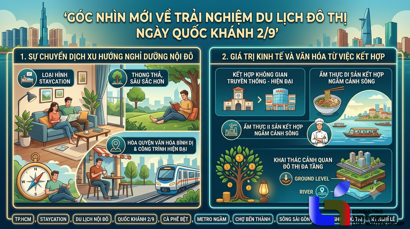 Góc nhìn mới về trải nghiệm du lịch đô thị ngày Quốc khánh 2/9