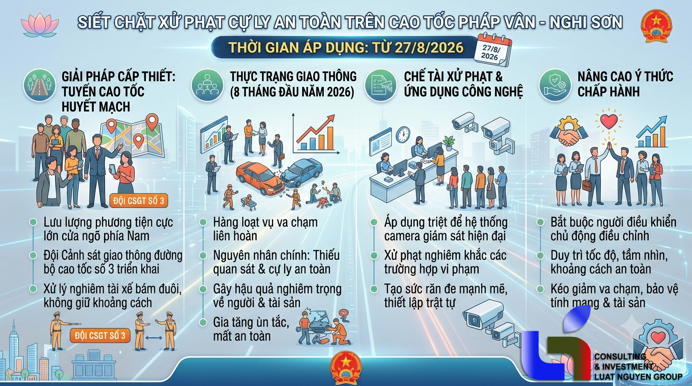 Pháp Vân - Nghi Sơn: Siết chặt xử phạt lỗi cự ly an toàn trên cao tốc