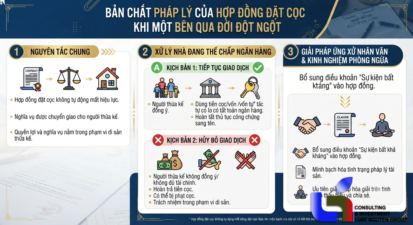 Vụ vợ chồng tử vong do điện giật: Tiền cọc nhà xử lý thế nào