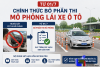 Điều chỉnh nội dung sát hạch lái xe ô tô