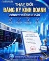 Dịch vụ thay đổi Đăng Ký Kinh Doanh Công Ty Chứng Khoán