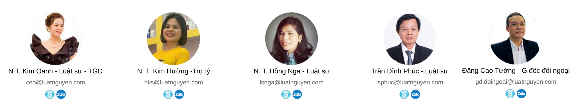 Chuyên gia của Luật Nguyễn