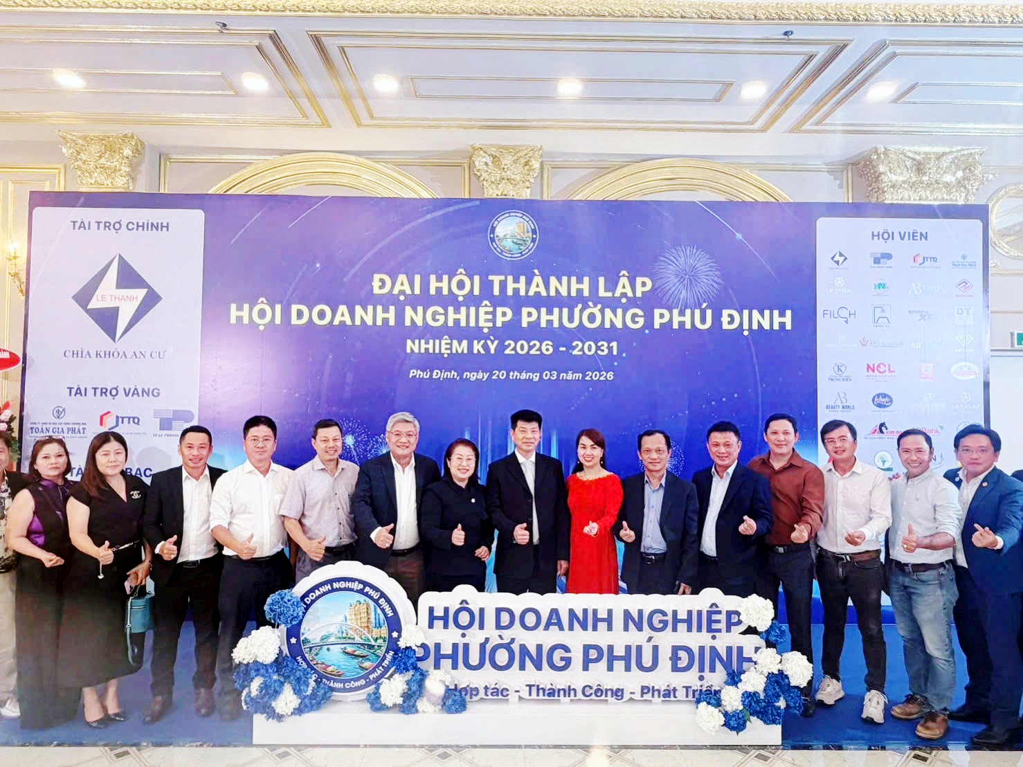 dai hoi thanh lap doanh nghiep phuong Phu Dinh 2026 2031