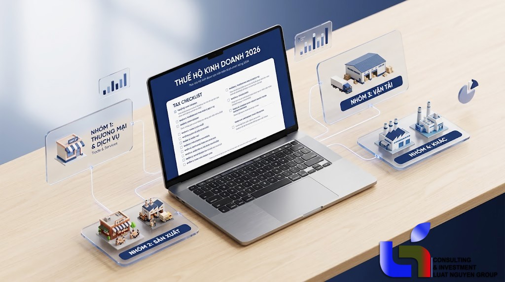 Hướng dẫn chi tiết các loại tờ khai thuế HKD năm 2026 tại TP.HCM