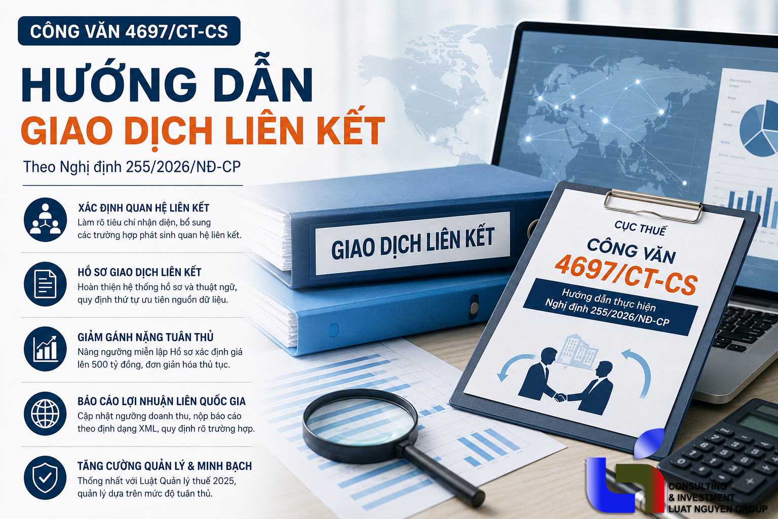 Công văn 4697: Hàng loạt điểm mới về giao dịch liên kết