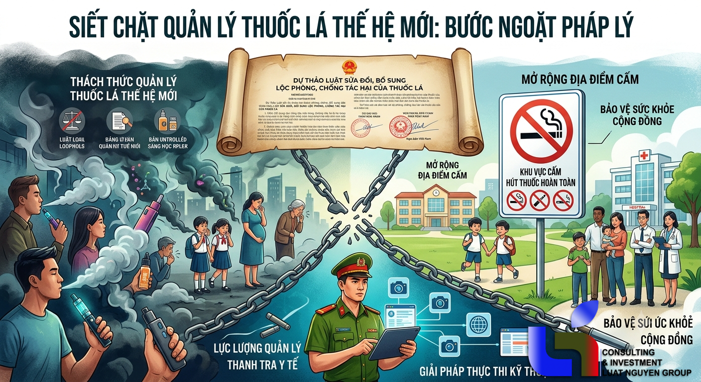 Siết Chặt Quản Lý Thuốc Lá: Bước Ngoặt Pháp Lý