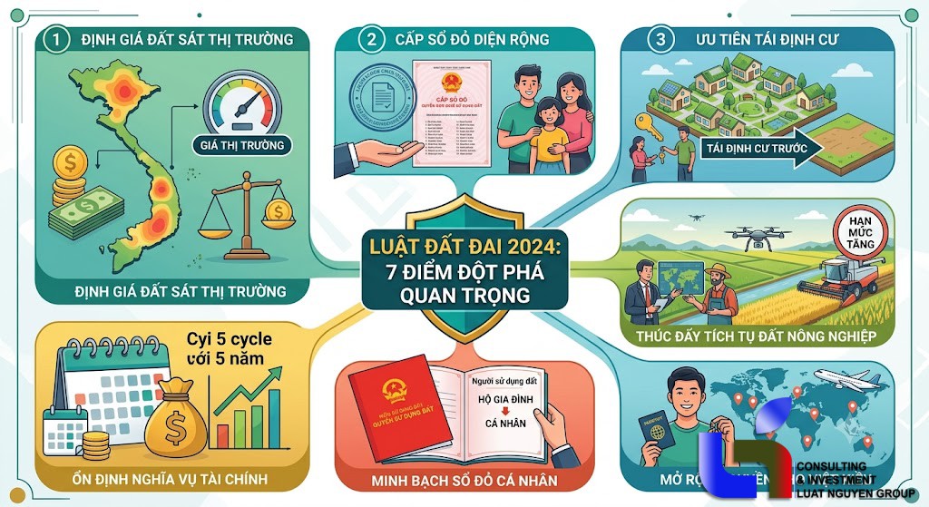 Đột phá Luật Đất đai 2024: Toàn cảnh 15 điểm mới
