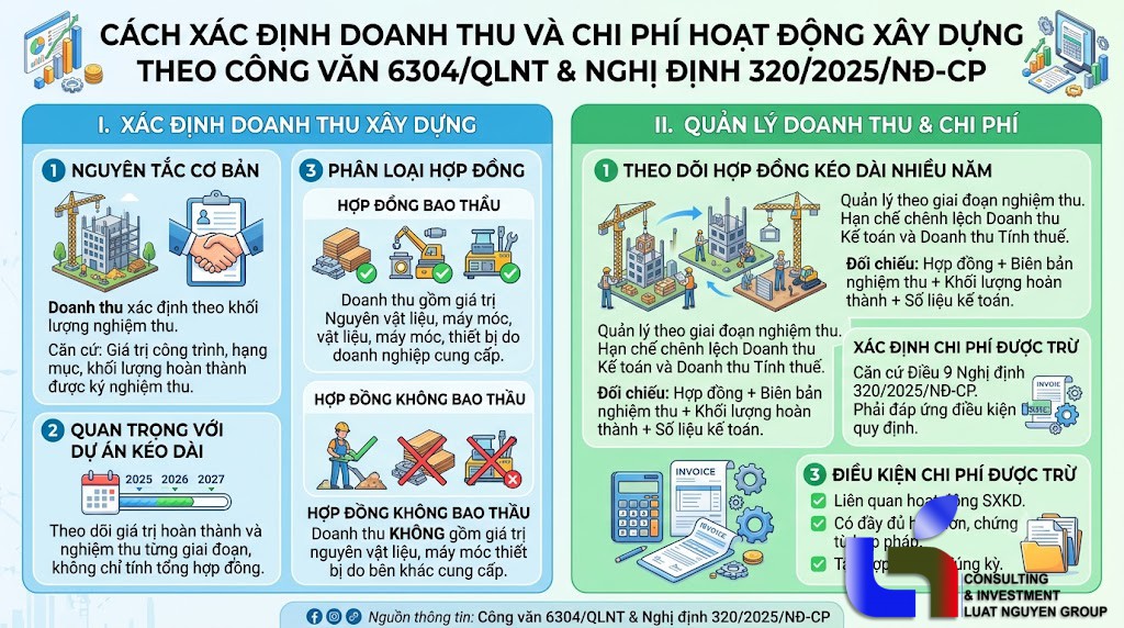 Hướng dẫn tính thuế TNDN với hợp đồng xây dựng nhiều năm
