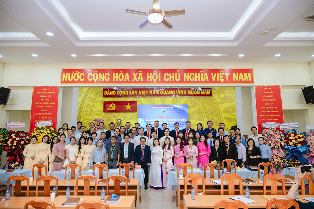 Ra mắt Hội Doanh nghiệp Phường Tây Thạnh nhiệm kỳ 2026-2031