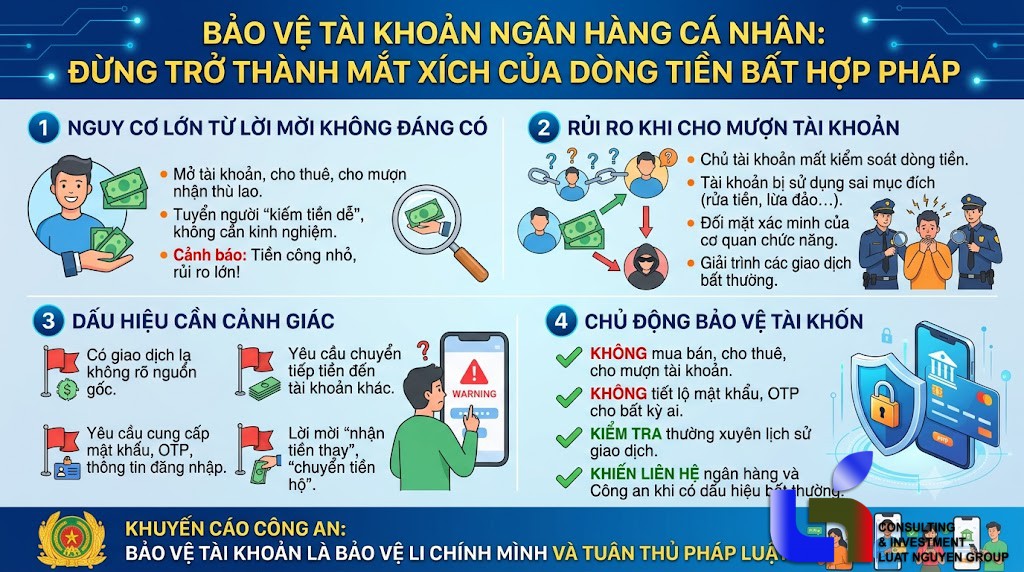 Công an cảnh báo: Sẽ kiếm tra giao dịch chuyển, nhận tiền của người dân trong trường hợp sau