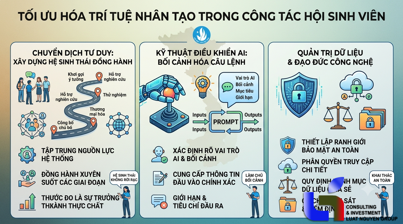 Tối ưu hóa trí tuệ nhân tạo trong công tác Hội Sinh viên