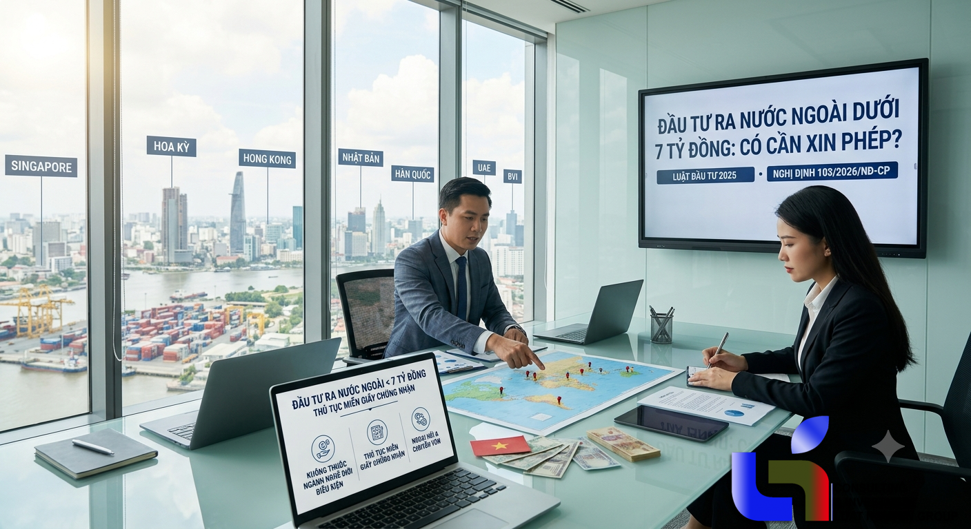 Đầu tư ra nước ngoài dưới 7 tỷ đồng: Có cần xin phép?