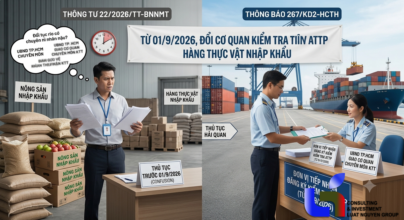 Lưu ý mới khi kiểm tra thực phẩm thực vật nhập khẩu