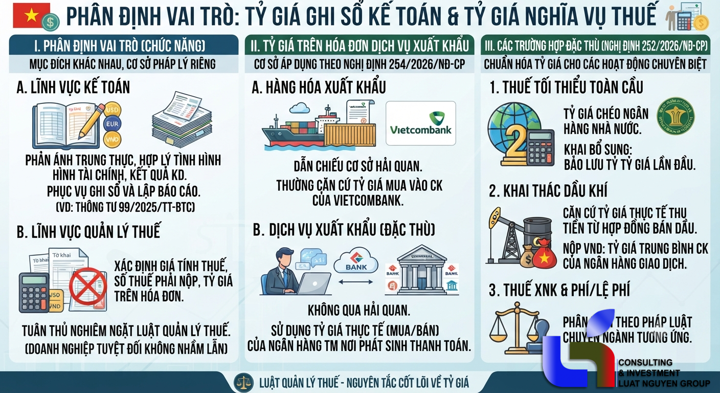 Tỷ giá ghi hóa đơn và khai thuế từ 01/7/2026: Phân tích kỹ thuật