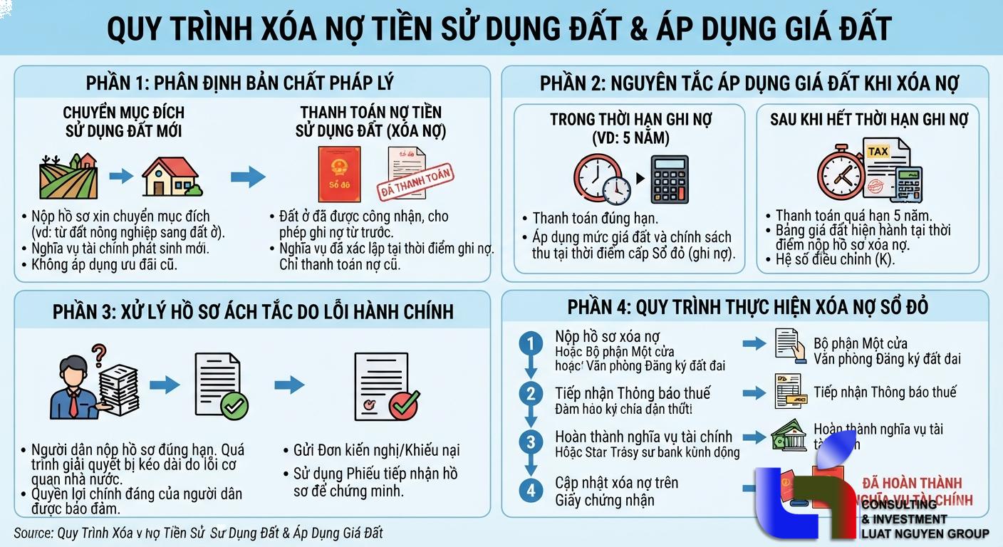 Nợ tiền sử dụng đất: Có được hưởng chính sách ưu đãi mới?