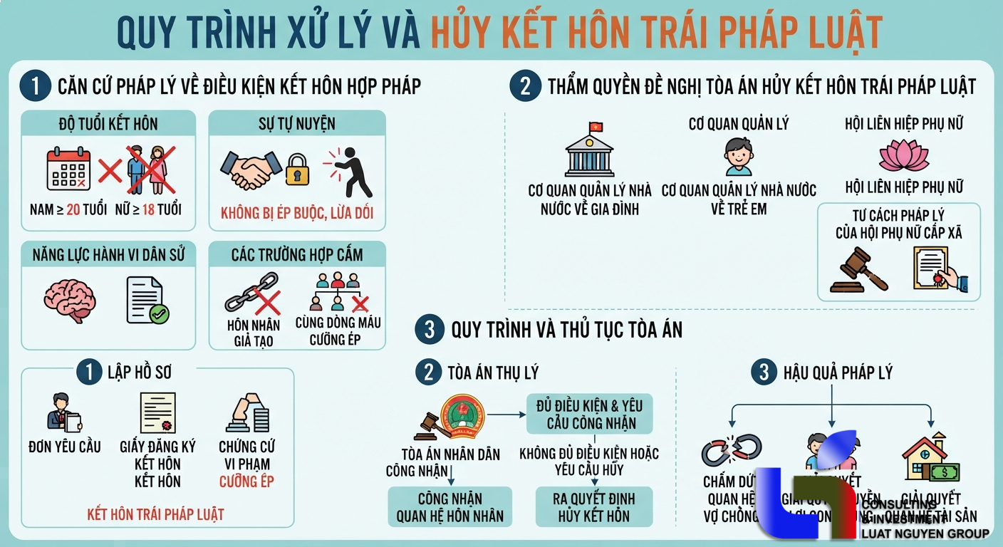 Quyền yêu cầu hủy kết hôn trái pháp luật của Hội Phụ nữ