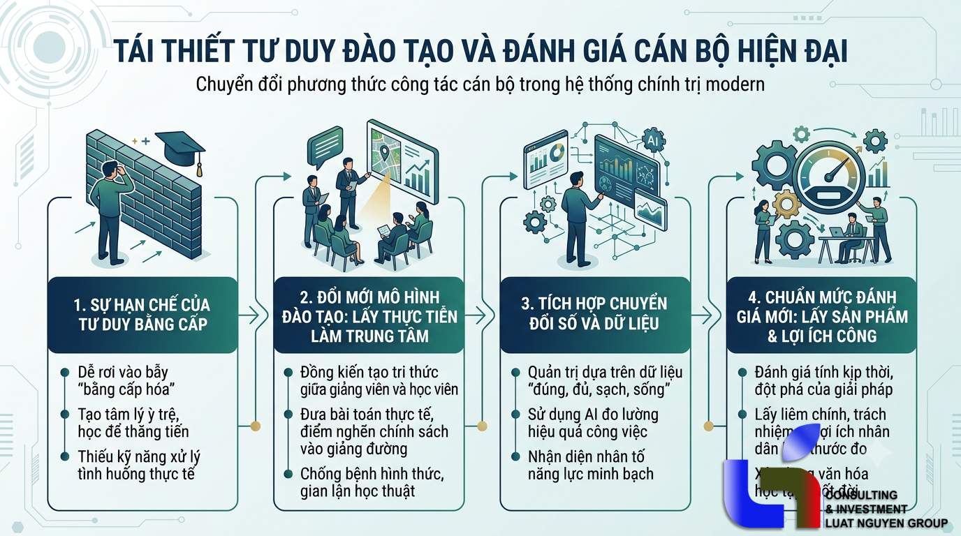 Tái Thiết Tư Duy Đào Tạo Và Đánh Giá Cán Bộ Hiện Đại