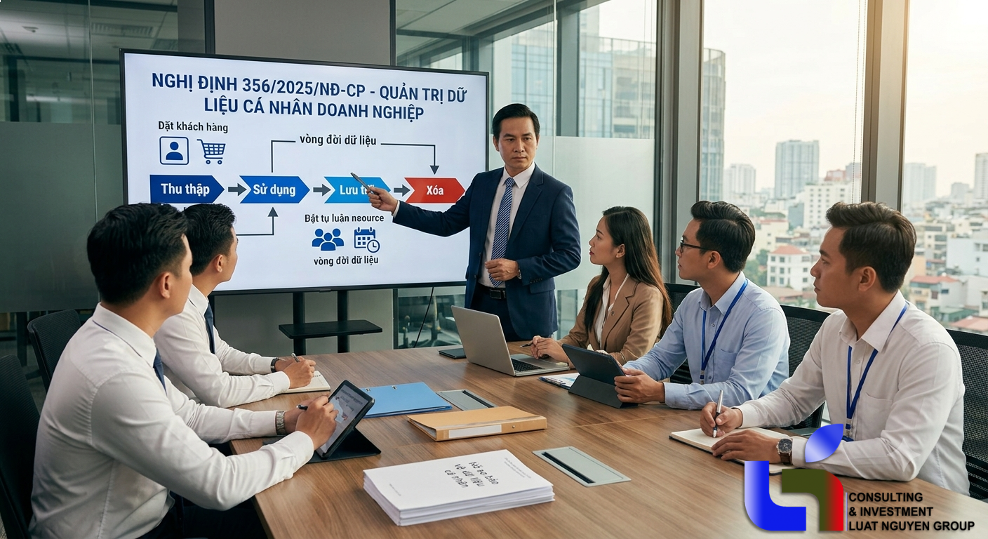 Nghị định 356/2025: Doanh nghiệp phải siết dữ liệu