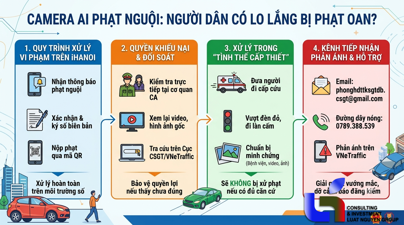Camera AI phạt nguội: Người dân có nguy cơ bị xử phạt oan?