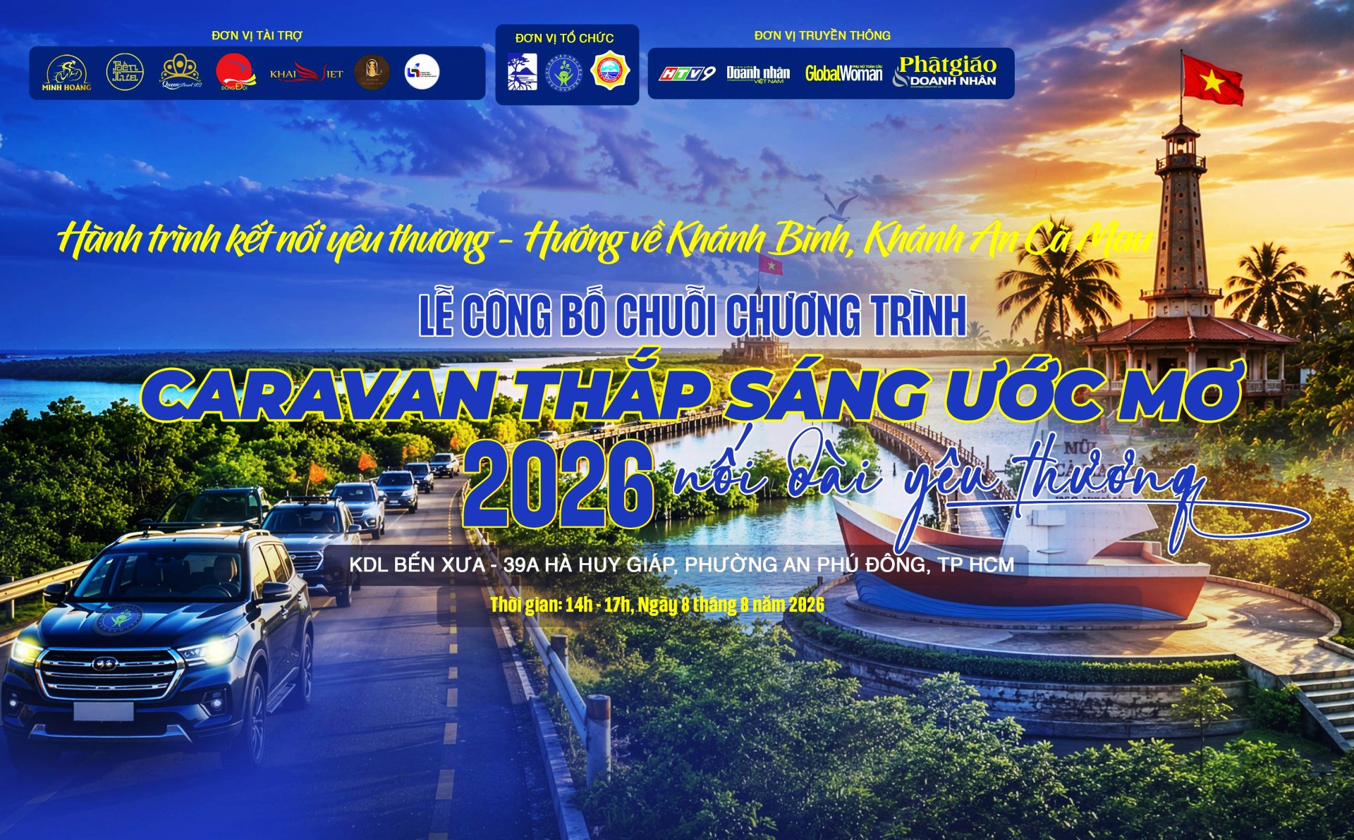 hanh trinh ket noi yeu thuong  Caravan thap sang uoc mo 2026