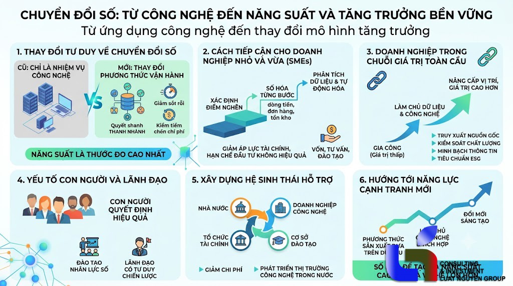 Chuyển đổi số: Động lực nâng năng suất và sức cạnh tranh